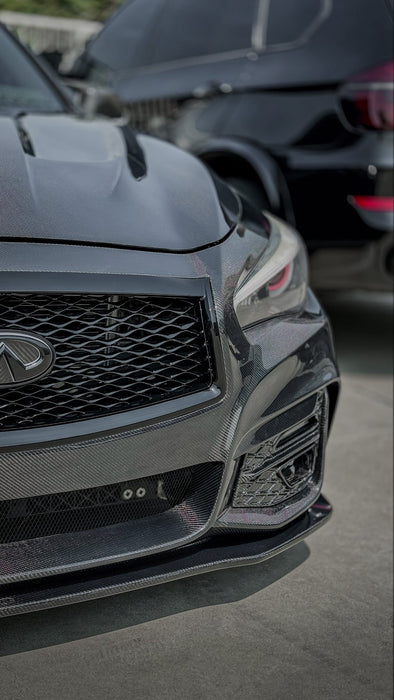 Q50 Aimgain Carbon Fiber Bumper