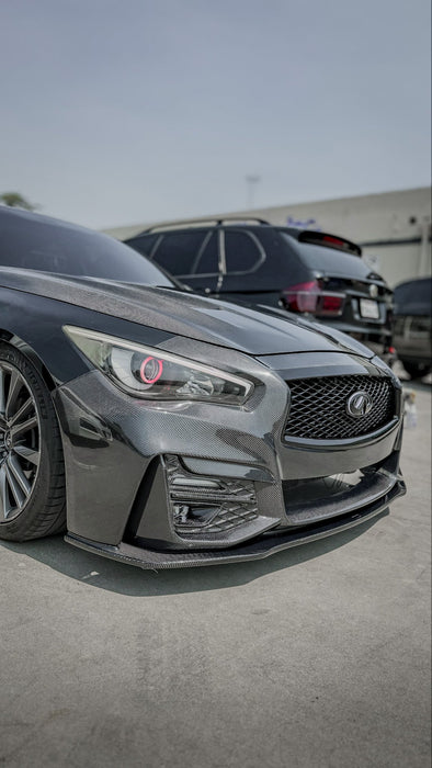 Q50 Aimgain Carbon Fiber Bumper