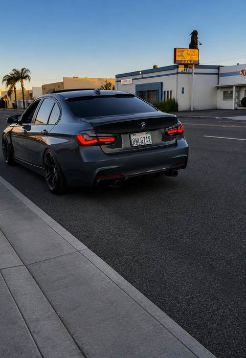 2012-2018 BMW 3 Series (F30) M Sport Style Rear Bumper Conversion