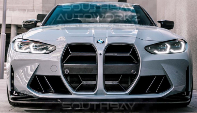 BMW G8X M3 M4 Carbon Fiber v2  FRONT BUMPER AIR DUCTS