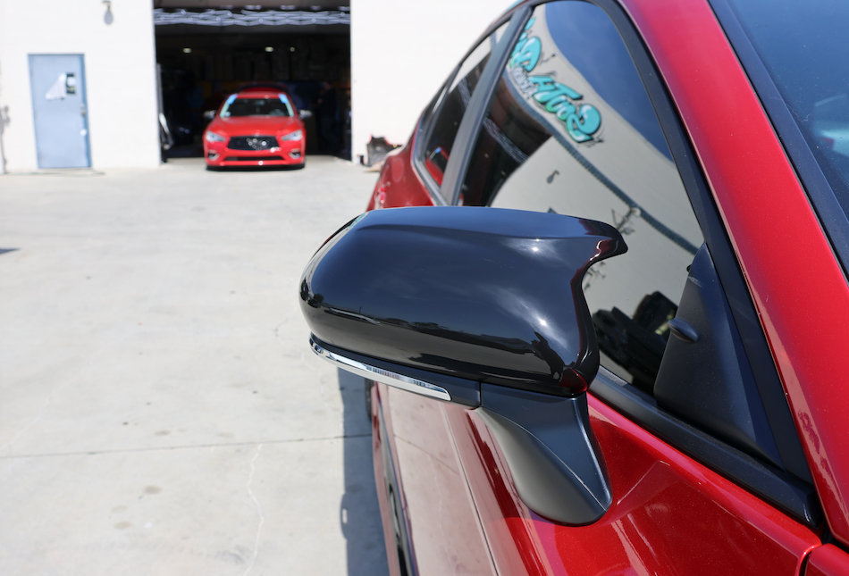 2025-2026 Toyota Camry LE / SE / XLE / XSE M Style Gloss Black  Mirror Caps