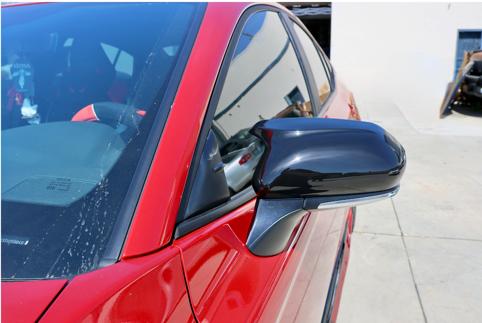 2025-2026 Toyota Camry LE / SE / XLE / XSE M Style Gloss Black  Mirror Caps