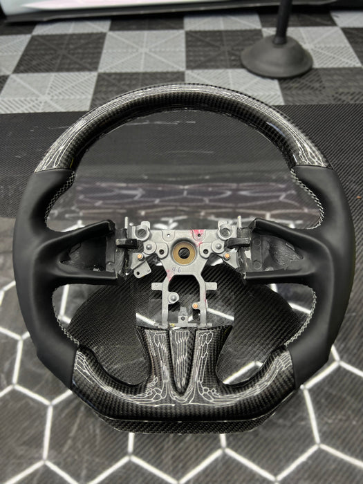 14-17 Q50 carbon fiber steering wheel