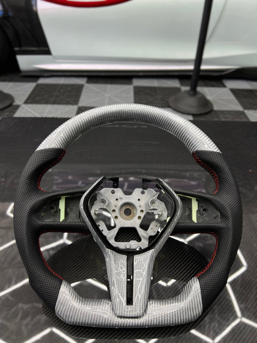 Q50 and Q60 carbon fiber steering wheel