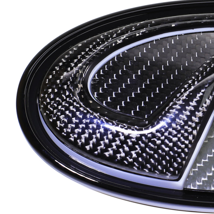 Q50 Full Carbon Fiber RGB/LED Emblem