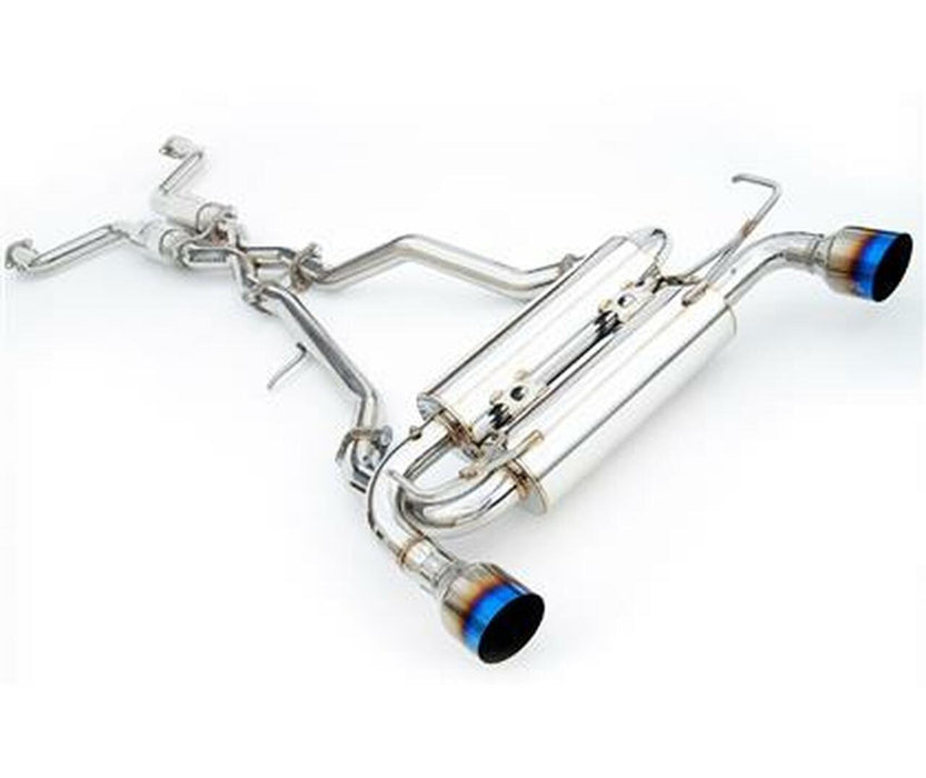 Invidia Gemini Rolled Stainless Steel Tip Cat-back Exhaust for Nissan 370Z '09+