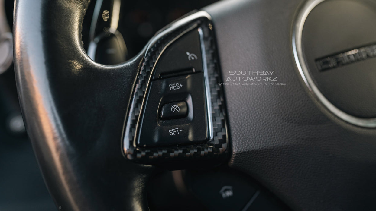 Camaro Steering Wheel Button Cover