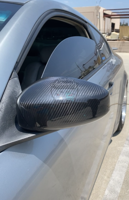 G35 Coupe Carbon Fiber Caps