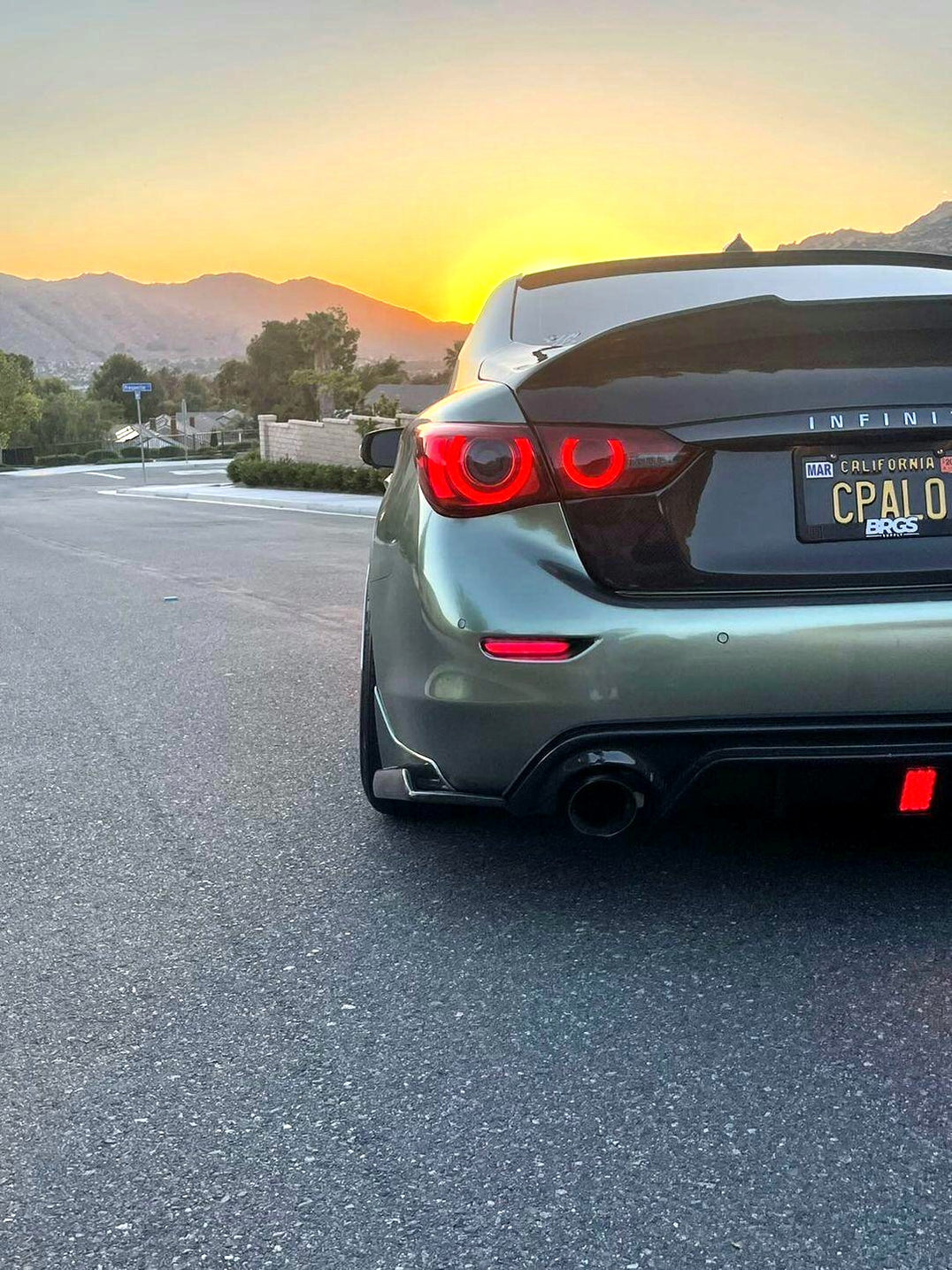 Q50 Skyline Style Taillights — Southbay Autoworkz