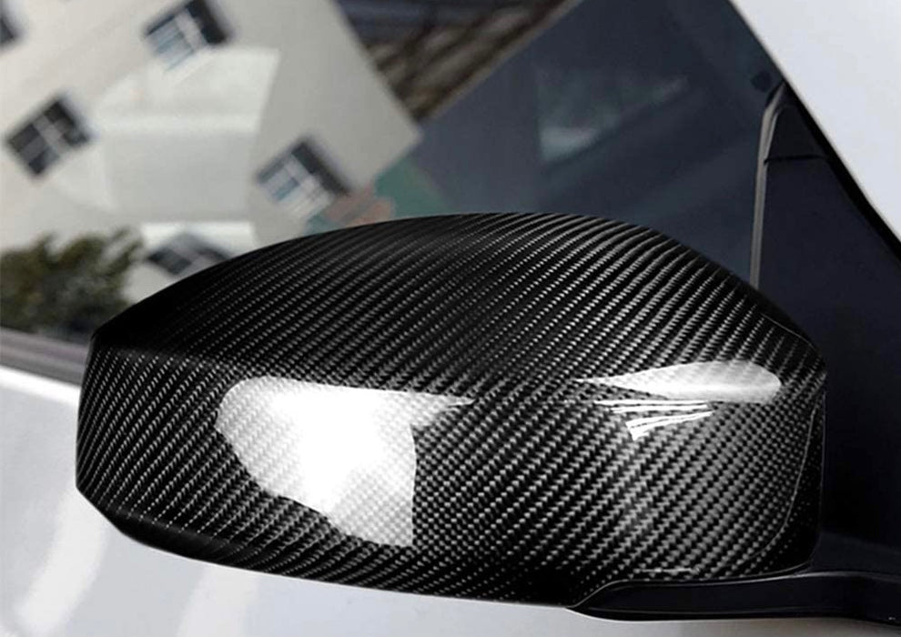 350Z Carbon Fiber Mirror Caps