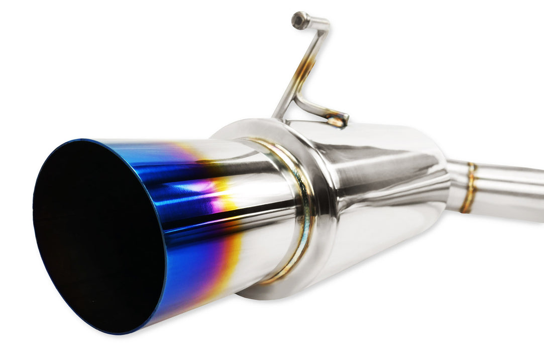 ISR Performance Single GT Exhaust With Burnt Tip - Nissan 370Z