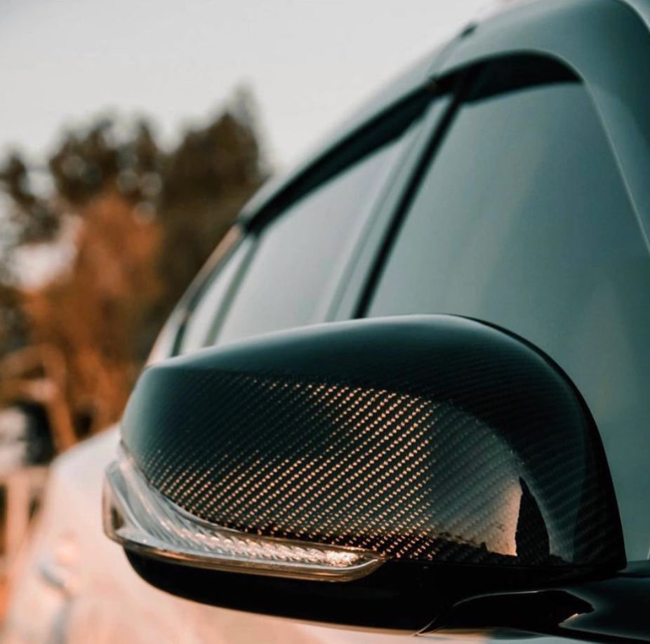 Q50 Q60 Carbon Fiber OEM caps Southbay Autoworkz