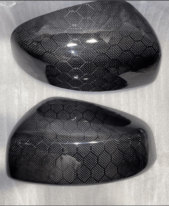 370z carbon online mirror caps