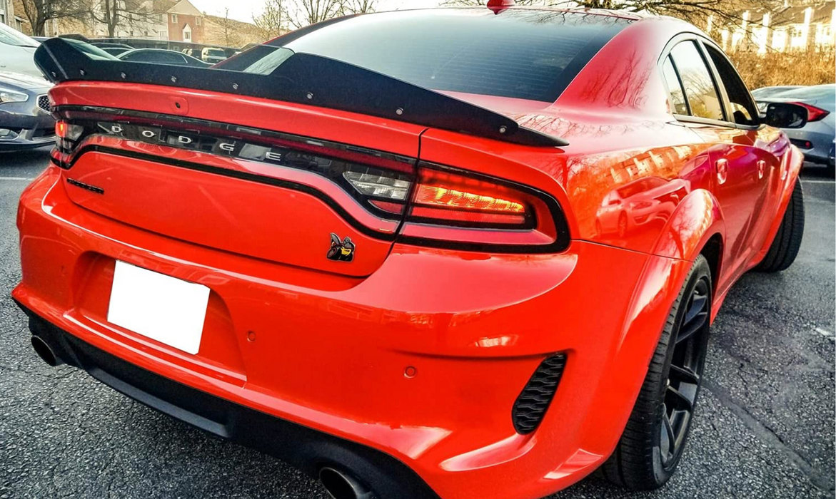 2014 dodge charger wicker bill spoiler deals