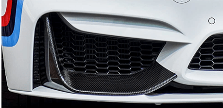 BMW Carbon fiber front bumper splitters