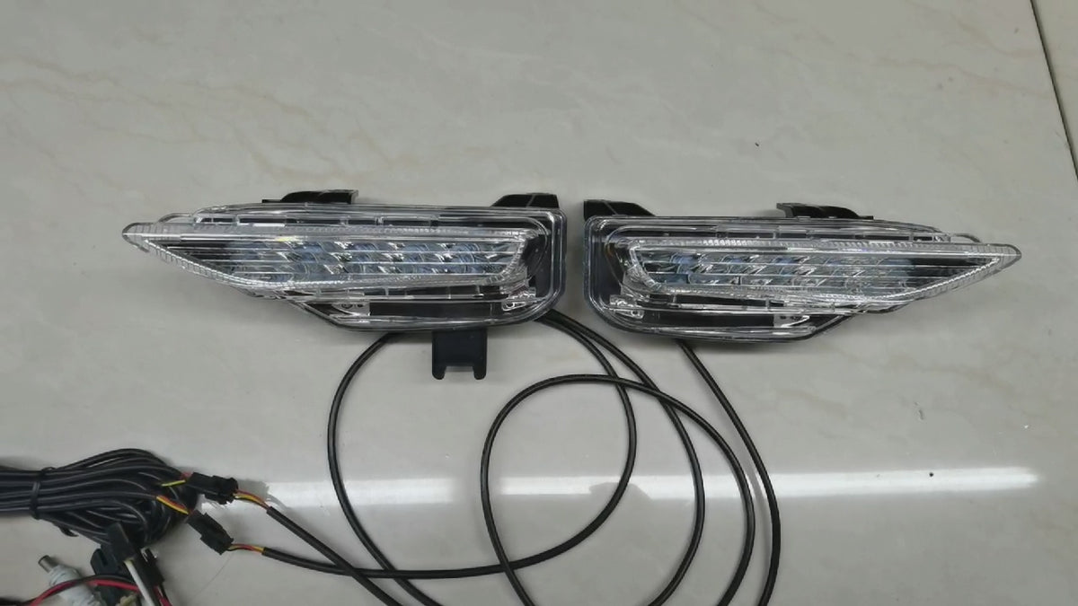 Infiniti Q50 RGB Front Bumper Sequential Lights — Southbay Autoworkz