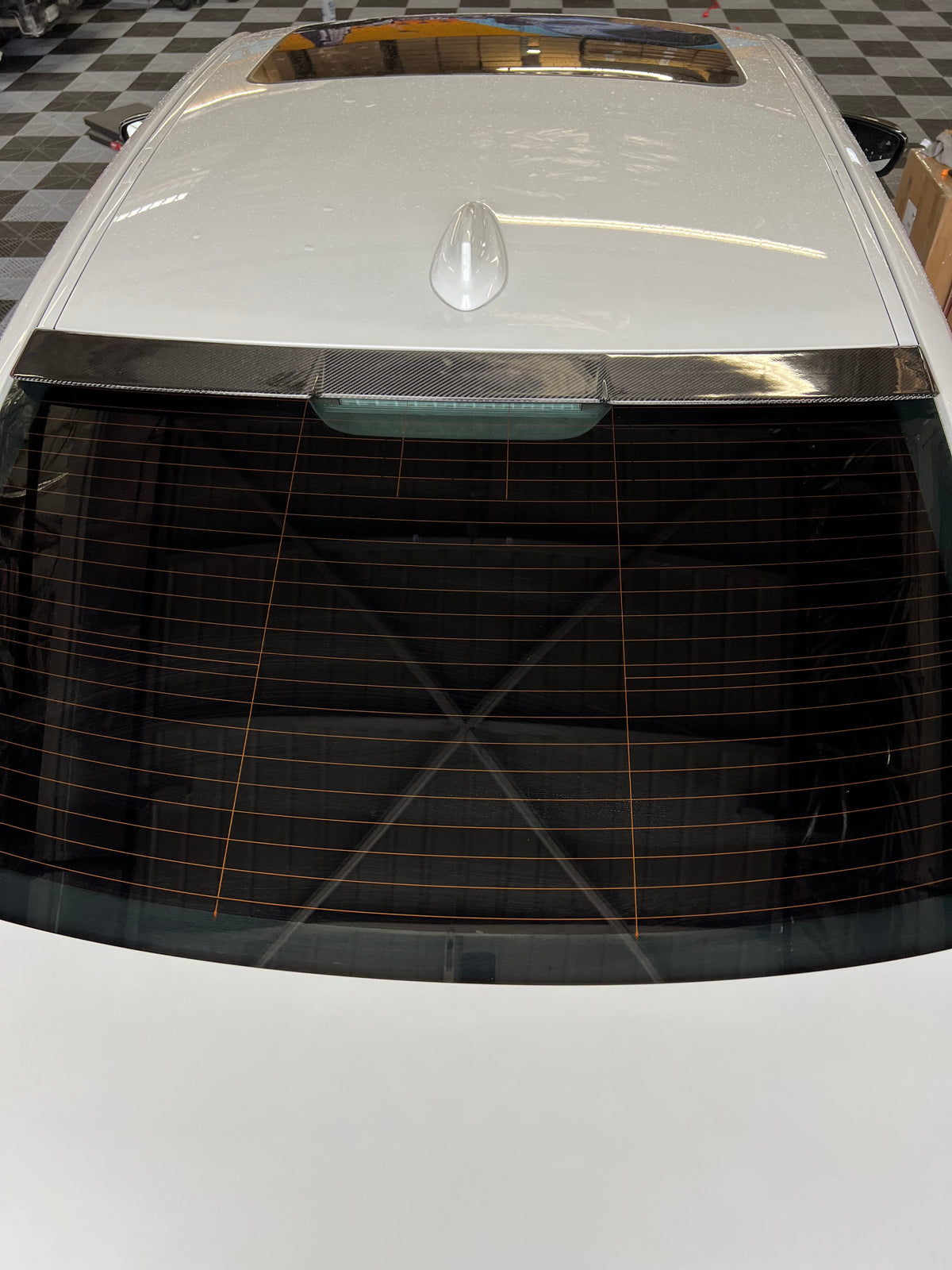 BMW G20 / G80 Carbon Fiber Rear Window Spoiler — Southbay Autoworkz