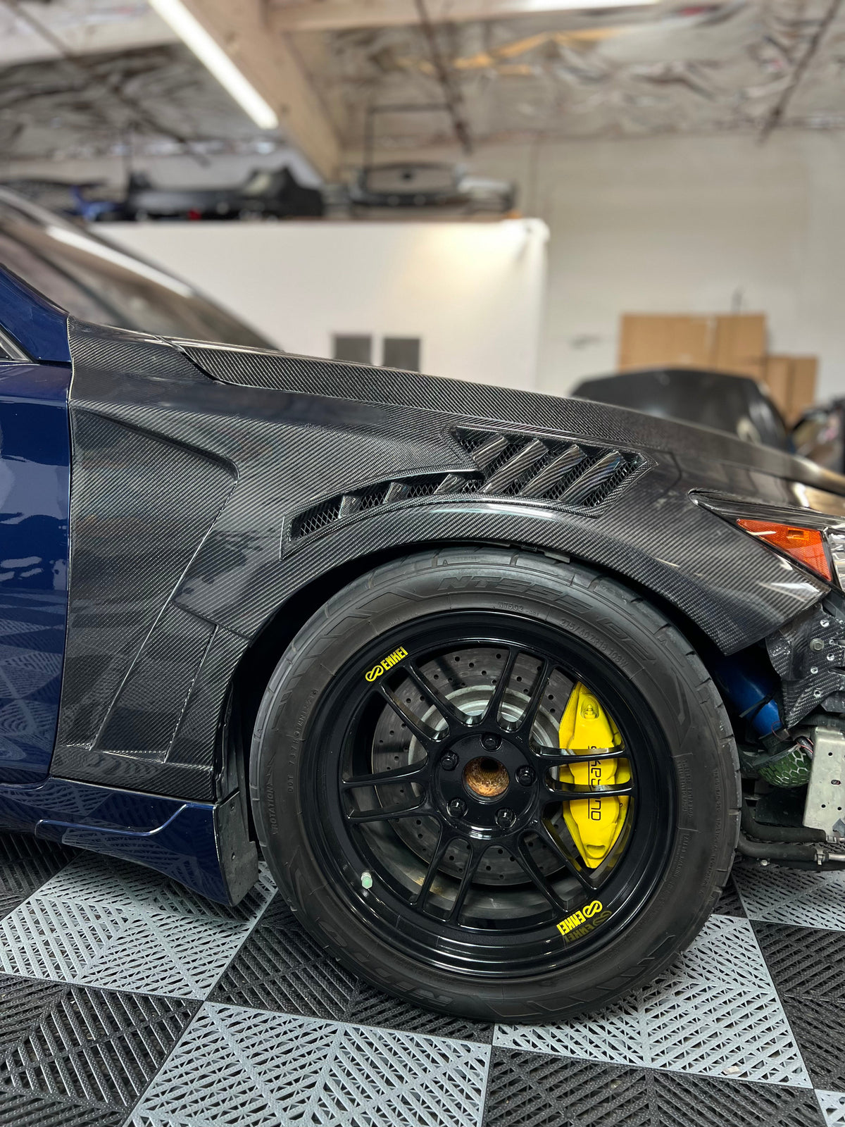 Q50 V4 Carbon fiber Fenders — Southbay Autoworkz