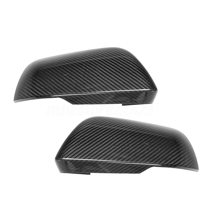 CARBON FIBER MIRROR COVERS FOR 15-20 FORD MUSTANG